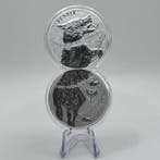 Duitsland. 5 Mark 2022 Germania Beasts – Fenrir 2x1 oz