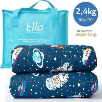2dekans | EL-Life Verzwaringsdeken Kind 2,4kg - 90 x 120cm -, Ophalen of Verzenden, Zo goed als nieuw