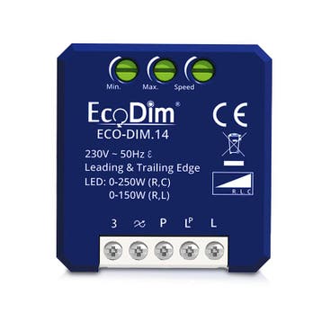 LED DIMMER INBOUWMODULE | 0-250W (RLC), Nieuw
