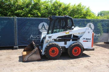 Veiling: Schranklader Bobcat S550 Diesel 2017, Zakelijke goederen, Machines en Bouw | Kranen en Graafmachines, Ophalen, Wiellader of Shovel