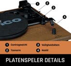 Lenco Platenspeler met Bluetooth - Twee externe Speakers - A, Audio, Tv en Foto, Platenspelers, Verzenden, Zo goed als nieuw