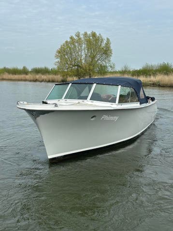 UNIEKE KAAG TENDER SLOEP 9 meter 5cill. Mercedes Diesel, Zo goed als nieuw, Staal, Diesel, Binnenboordmotor