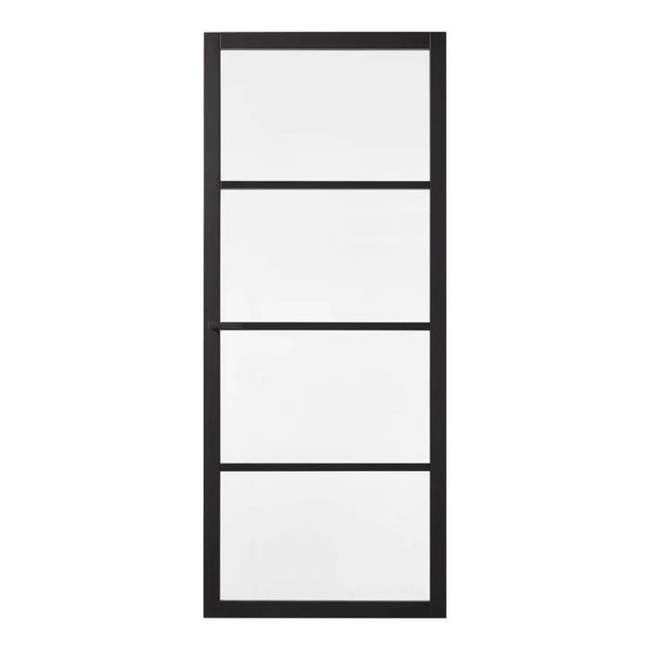 Skantrae binnendeur SSL 4004 73x231,5 (Stomp, Blankglas), Doe-het-zelf en Verbouw, Deuren en Horren, Nieuw, Glas, Binnendeur, 215 cm of meer