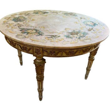 Arredarte - Giuseppe Cavatorta - Middentafel - Marmer, Hout, Antiek en Kunst