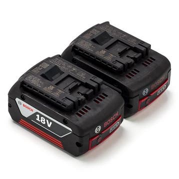 Starterset: 2x Bosch GBA 18V / 1600Z00038 accus, origineel, Verzenden, Nieuw