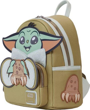 Loungefly: Star Wars - Mandalorian - Grogu and Crabbies Mini, Sieraden, Tassen en Uiterlijk, Tassen | Rugtassen, Verzenden, Nieuw