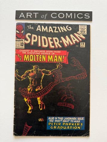 Amazing Spider-Man #28 - Origin & 1st Appearance Of Molten, Nieuw