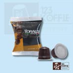 Toraldo Gourmet capsules Nespresso 100 stuks – 100% Arabica, Verzenden, Nieuw