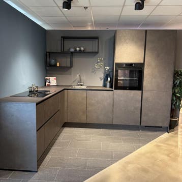 Keuken Rodez Beton Terragrau - Superkeukens, Ophalen of Verzenden, Nieuw, Grijs