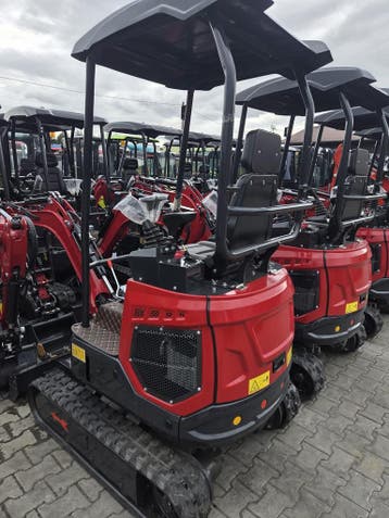 Kingway minigraafmachine minigraver wiellader shovel NIEUW, Verzenden, Graafmachine