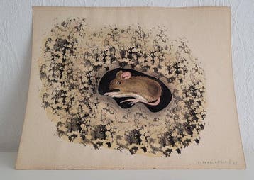 Michel Lablais (1925 -2017) - Musaraigne