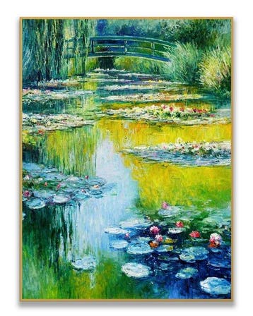 Stefano - Bridge Over Lily Pond