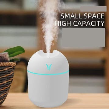 Mini USB Luchtbevochtiger & Aroma Diffuser met LED Kleurenla, Witgoed en Apparatuur, Verzenden, Nieuw