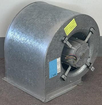 Kort gebruikte P. Lemmens DD 12-12-9 slakkenhuisventilator, Ophalen of Verzenden, Nieuw