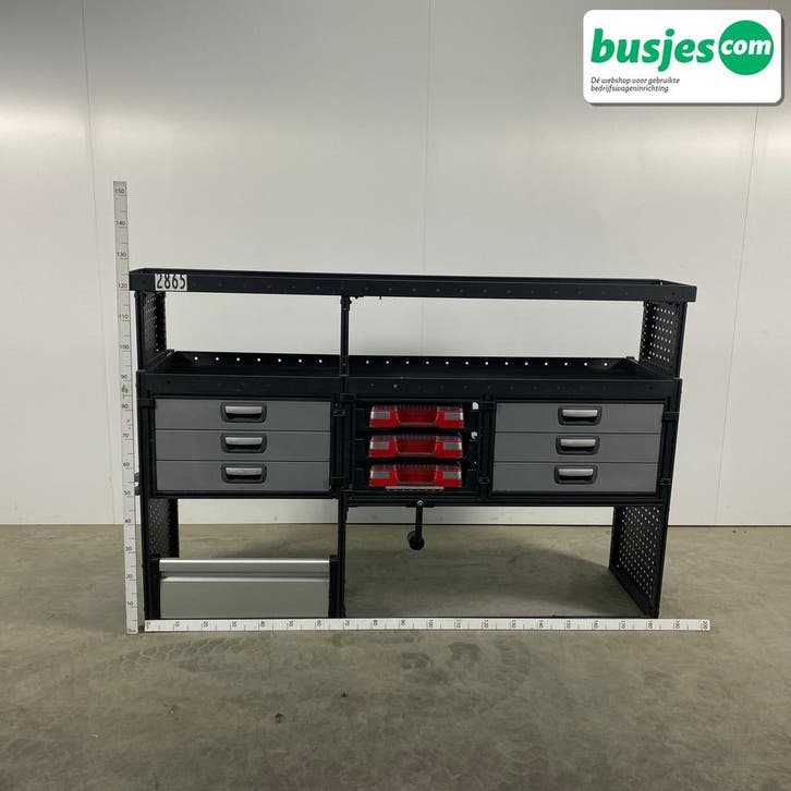 Modul bedrijfswagen inrichting 1865x485x1250mm (2865), Auto diversen, Overige Auto diversen, Ophalen of Verzenden
