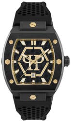 Philipp Plein PWPUA0224 The Hexagon Phantom horloge, Overige merken, Staal, Verzenden, Polshorloge