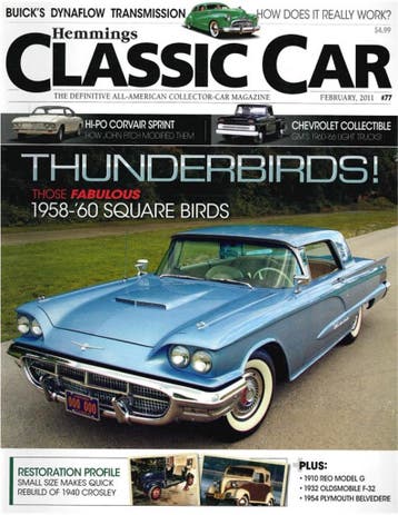 2011 HEMMINGS CLASSIC CAR MAGAZINE 77 ENGELS, Nieuw, Author