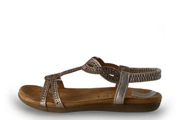 DSTRCT Sandalen in maat 37 Goud, Overige kleuren, Verzenden, DSTRCT, Sandalen of Muiltjes