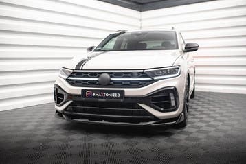 Front Splitter V.2 voor Volkswagen T-Roc R / R-Line Mk1 Face, Auto diversen, Tuning en Styling, Ophalen of Verzenden