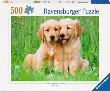 The Golden Retriever Brothers (500 stukjes) | Ravensburger -, Verzenden, Nieuw