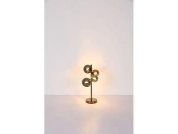 Globo RIHA - hanglamp - grote eettafellamp - multicolor glas, Verzenden, Nieuw