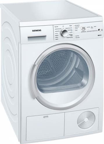 Siemens WT45N200 - Condensdroger - 8 kg - autoDry - 65 dB, Ophalen of Verzenden, Zo goed als nieuw, Voorlader, 85 tot 90 cm