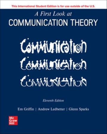 ISE A First Look at Communication Theory 9781265209247, Boeken, Zo goed als nieuw