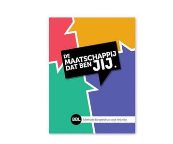 9789492620040 Maatschappij  -   De maatschappij dat ben JIJ, Boeken, Verzenden, Zo goed als nieuw, Edith van Gameren