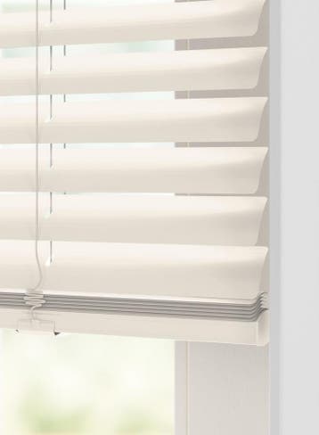 HEMA Jaloezie aluminium zijdeglans 50mm creme, Verzenden, Nieuw