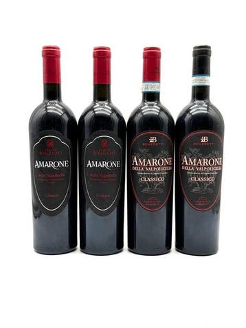 2012 x2 Antico Borgoceo & 2007, 2009 Benedetti - Amarone, Nieuw