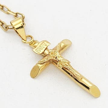 Ketting met hanger - 18 karaat Geel goud