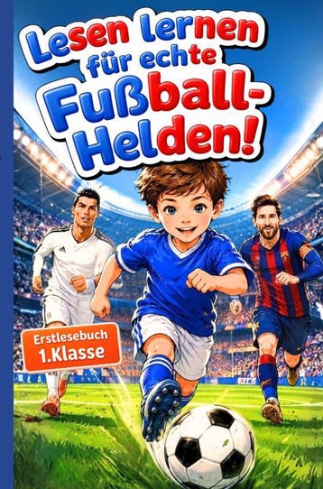 Lesen Lernen Mit Fußball-Helden: Erstlesebuch 1. Klasse Mit, Ophalen of Verzenden, Nieuw, Lena Morgenstern