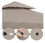 Paviljoen Lorca Taupe 3x3m UV-bescherming 50+ (Partytenten), Tuin en Terras, Verzenden, Nieuw, 2 meter of meer, Partytent