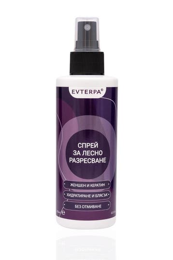 Doeltreffende haar spray voor gemakelijk kammen - glans -, Nieuw