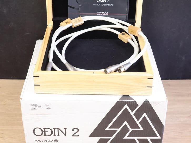 Nordost Odin 2 Supreme Reference high end audio interconnect, Audio, Tv en Foto, Audiokabels en Televisiekabels, Overige kabels