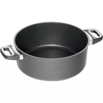 AMT Gastroguss Casserolepan – Inductiegeschikt – Non-sti, Ophalen of Verzenden, Nieuw, Aluminium