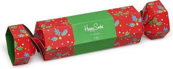 Happy Socks Christmas Cracker Holly Giftbox - Maat 36-40, Verzenden, Nieuw