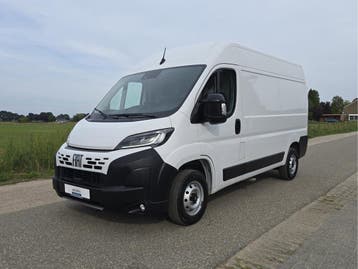 Fiat Ducato L2H2 | Financial Lease voor 372 p/mnd, Stof, Gebruikt, Overige carrosserieën, Wit