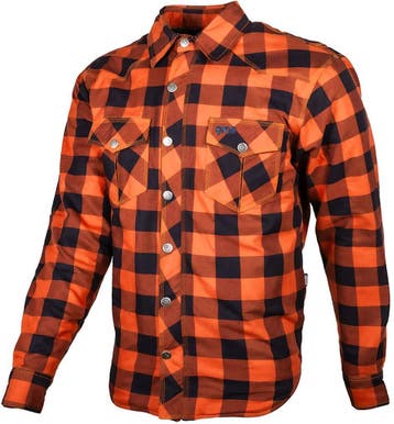 gms Jaguar Zwart Oranje Motoroverhemd, Nieuw met kaartje, Jas | textiel, Gms, Heren