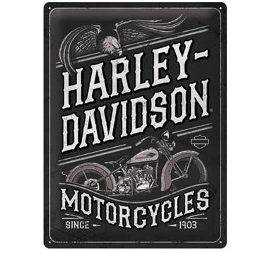 Harley-davidson reclamebord Motorcycles, Ophalen of Verzenden, Nieuw