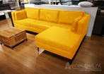 Loungebank Borne - loungebanken - Geel, Nieuw, 150 cm of meer, Stof, 200 tot 250 cm