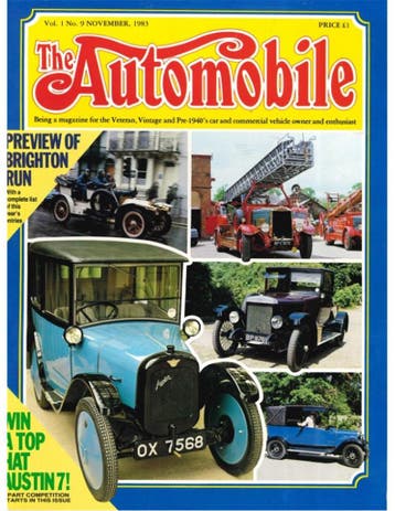 1983 THE AUTOMOBILE MAGAZINE 09, Nieuw, Author