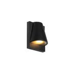 Smart buiten wandlamp zwart IP44 incl. Wifi GU10 - Femke, Verzenden, Nieuw, Aluminium