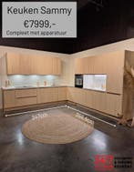 Compleet nieuwe keukens compleet met apparatuur Nu op maat, Ophalen of Verzenden, Nieuw, Met kookeiland