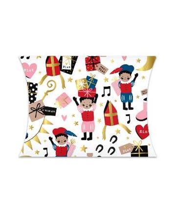 2x Gondeldoosje Pieten Party Sinterklaas (Gondeldoosjes), Ophalen of Verzenden, Nieuw, Cadeauzakje