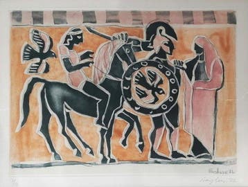 Eduard Bargheer (1901-1979) - Hektor nimmt Abschied von