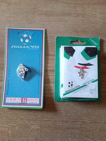 Wereldkampioenschap Voetbal - 1990 - Speld, Cocepa in zilver, Nieuw