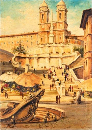 Fulvio Mammetti (XX) - Trinità dei Monti Roma