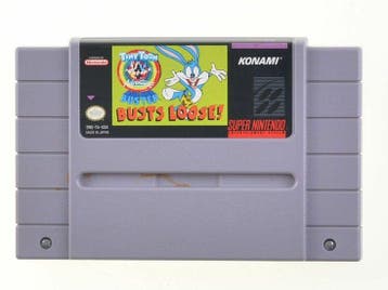 Tiny Toon Adventures Buster Busts Loose [NTSC] [Super, Ophalen of Verzenden, Zo goed als nieuw