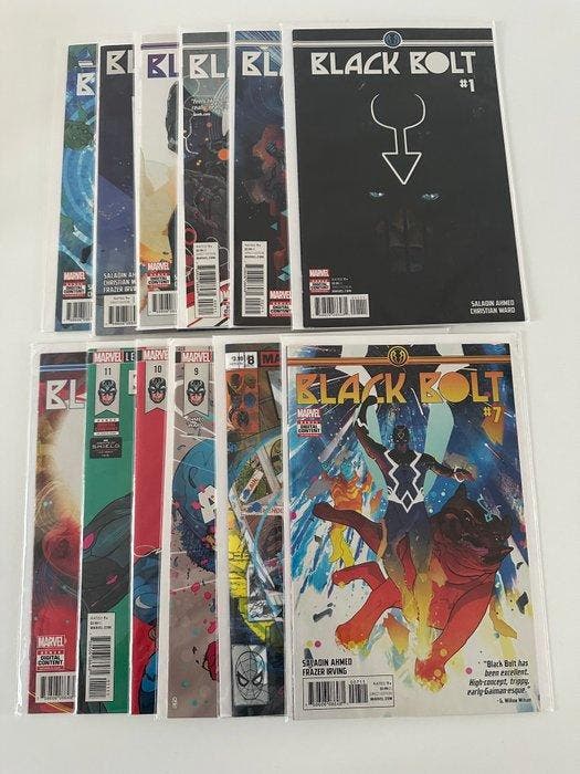 Black Bolt - Black Bolt complete set - 12 Comic - Eerste, Boeken, Strips | Comics
